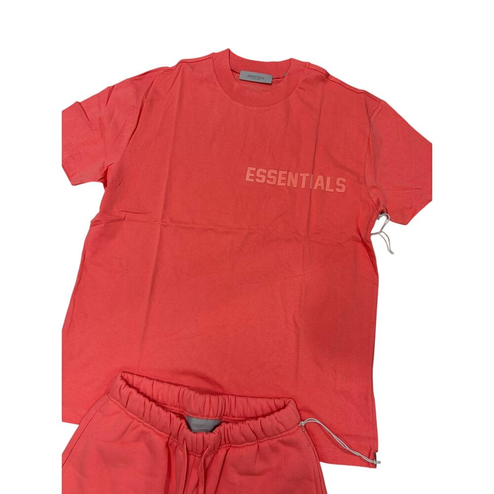 Fear of God Essentials | Coral Shirt & Short Set | NWT - Picture 2 of 4
